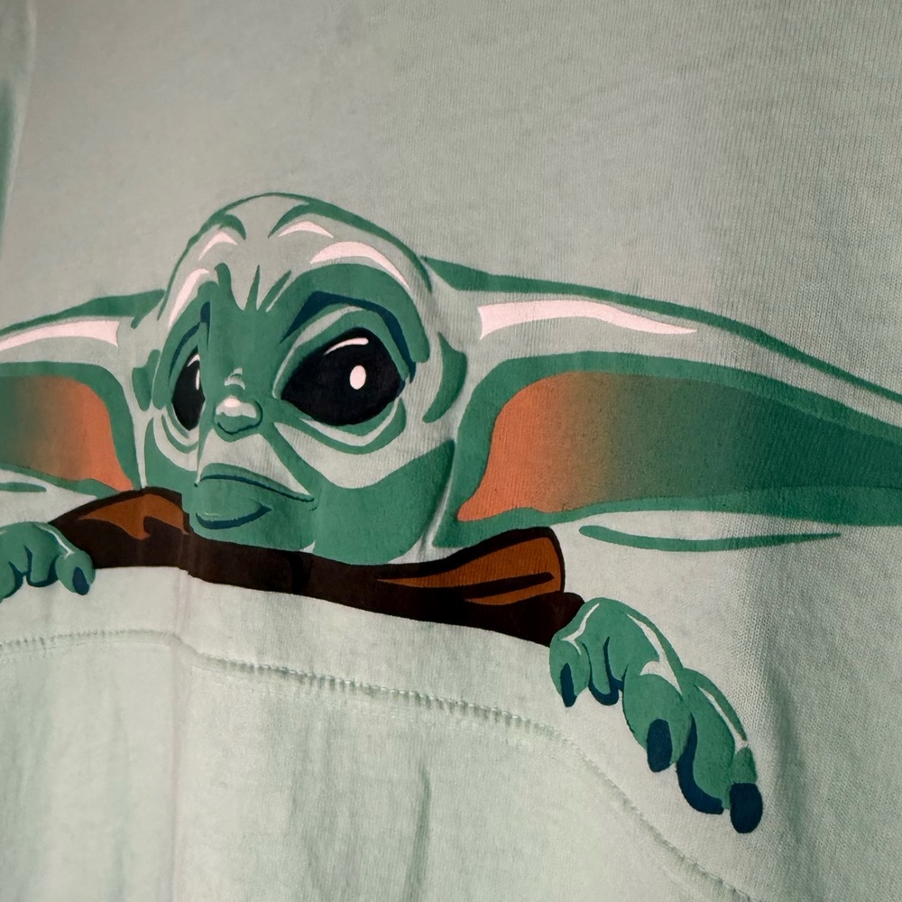 Disney Grogu Star Wars The Mandalorian Spirit Jersey Size XS - Picture 4 of 6